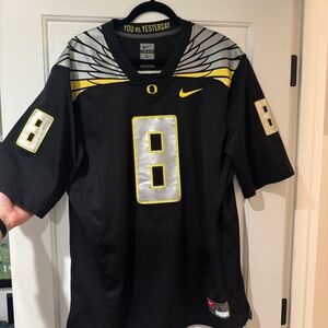 Oregon Ducks "You vs Yesterday" 2014-15 Jersey | Marcus Mariota | size Large